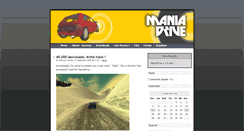 Desktop Screenshot of maniadrive.cqfd-corp.org